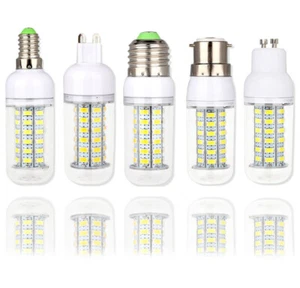 Led Bulb E27 E26 B22 E14 G9 Daylight 5730 SMD Corn Light Bulb Save Energy Lamp - Picture 1 of 17