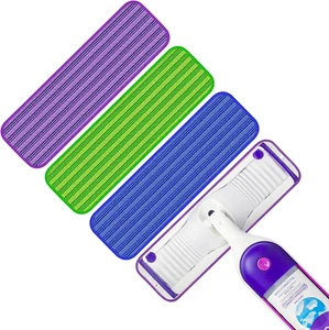 Reusable Mop Pads Compatible with Swiffer Powermop, 3 Pack Microfiber Power Mop - Picture 1 of 12