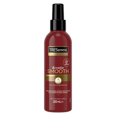 TRESemme Pro Collection Keratin Smooth - Heat Protect Spray 200ml, Frizz Control