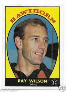 1968 A Scanlens (20) Ray WILSON Hawthorn # Near Mint # - Imagen 1 de 1