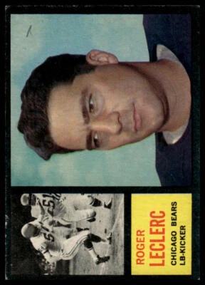 1962 Topps #19 Roger LeClerc - Image 1 of 2