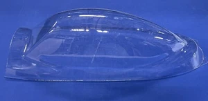 YELLOW AIRCRAFT RC MODEL P-47 BUBBLE CLEAR CANOPY ONLY - NO FRAME - Picture 1 of 2