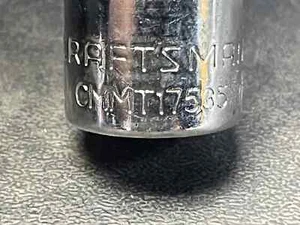 Craftsman Hex Allen Bit Socket 3/8 7MM Long CMMT17535 - Picture 1 of 5