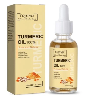 4pk  Turmeric Oil for Face Natural Skin Brightening Serum-30ml [USA Stock 🇺🇸 ] - Image 1 of 4