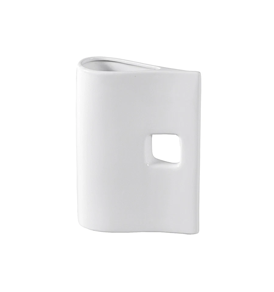 Designervase 1Quadrat weiß - Bild 1 von 1