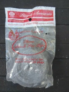Hunt Wilde Vintage Bicycle Grip Tape Silver Sparkles - Picture 1 of 4