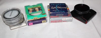 Camera Filters | (x11) HOYA 58 Intensifier Skylight NIKKOR Y48 B12 L39 Quantaray - Image 1 of 4