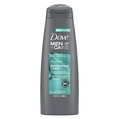 Шампунь и кондиционер Dove Men+Care 2 в 1 12 жидких унций 1 упаковка - Изображение 1 из 4