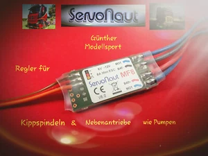 Servonaut Fahrtregler MF8, Regler für Stellantriebe,  Günther Modellsport - Bild 1 von 1