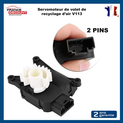 Servomoteur de Volet Recyclage Air V113 prévu pour VW GOLF V VI VII - 3C0907511C - Photo 1/4