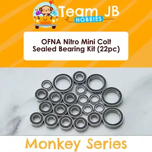 OFNA Nitro Mini Colt - Kit de 22 rodamientos sellados de goma - Imagen 1 de 2