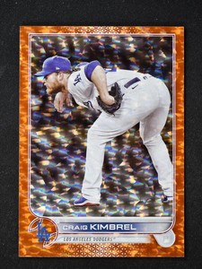 2022 Update Base Orange Foilboard #US102 Craig Kimbrel /299