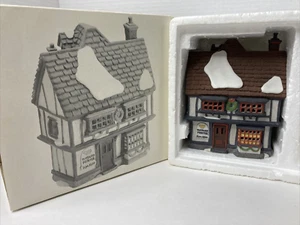 Department 56 TUTBURY PRINTER Dickens Heritage Village Series 5568-9 VTG  1990 - Picture 1 of 12