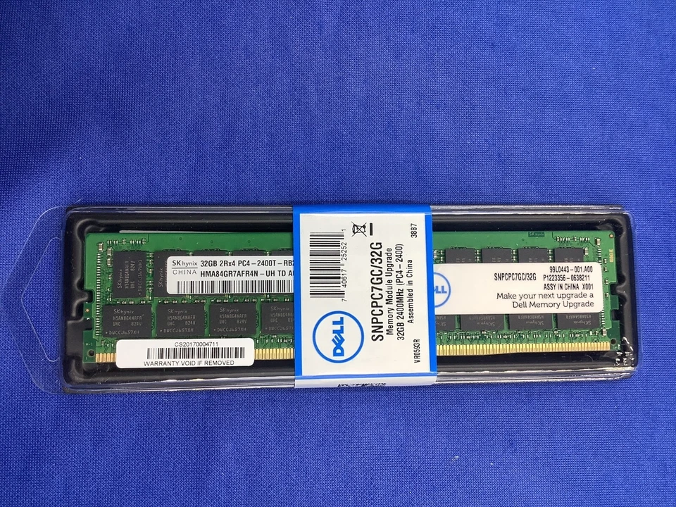 Dell Snpcpc7gc/32g Ddr4 32gb DIMM 288-pin D