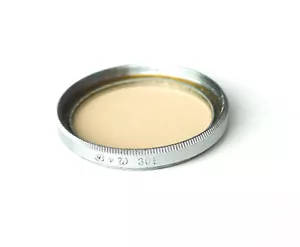 30mm B+W 81 Mild Warming CC Filter - Silver - PERFECT - Picture 1 of 4