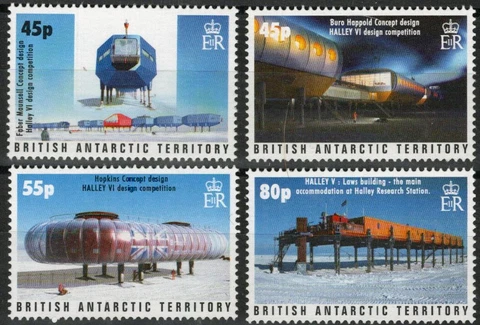 ZAYIX British Antarctic Territory BAT 357-360 MNH Base Design Compet 041123-S111 Cover