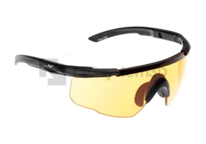 WILEY X PROFESSIONALE ORIGINAL OCCHIALE GLASSES Saber Advanced Orange BLACK - Picture 1 of 6