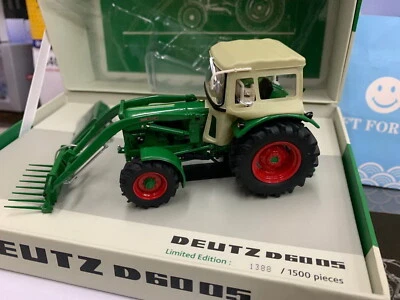 UH 1/32 Deutz D6005 Tractor With Front Loader Diecast Model Limited Edition - Image 1 of 4