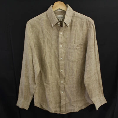 J.CREW Baird McNutt Irish Linen Button Down Shirt Size S Mens New Classic Fit - Image 1 of 4