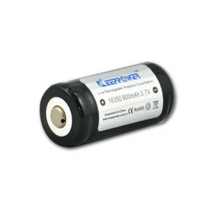 Keeppower 18350 - 900mAh, 3,7VLi-ion Akku geschützt - Bild 1 von 1