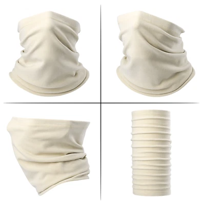 Calentador de cuello Polaina Polar Polar Polar Cuello Bufanda Invierno Esquí Snowboard Tubo Bufanda Foto 1 de 4