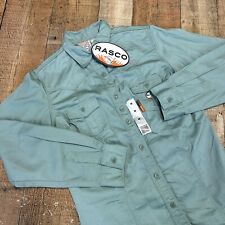 Rasco FR “Cool Girl” Women’s Work Shirt Flame Resistant Sz M New!! Sage Green