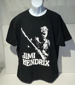 Jimi Hendrix T Shirt Official 2XL 48 Chest Black Nice! - Picture 1 of 11