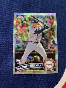 2011 Topps Chrome - Freddie Freeman #173 refractor atómico/225 (RC) - Imagen 1 de 4