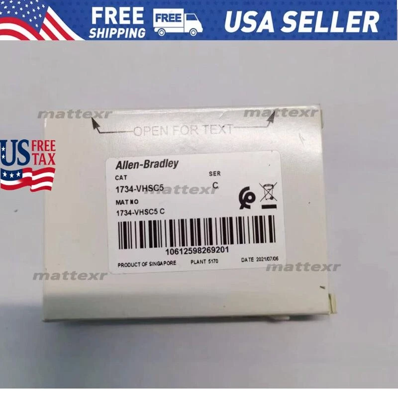 New Sealed 1734-VHSC5 Point I/o Counter Module AB 1734VHSC5 US Free Tax - Image 1 of 1