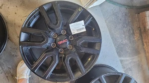 2020-2022 GMC Sierra 1500 Rear Wheel, 20x9, 12 Spoke, Black, A Grade - Picture 1 of 11