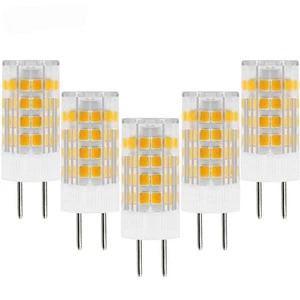 GY6.35 LED Bulb 4W Equivalent to 35W Halogen Lamp Warm White 2700K 5 Pack - Picture 1 of 7