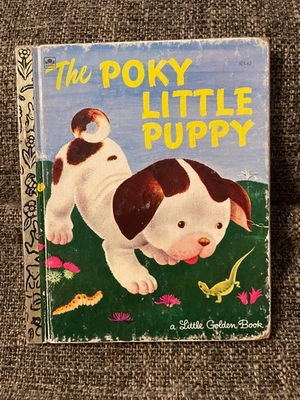 A Little Golden Book  The Poky Little Puppy 1942 - Imagem 1 de 4