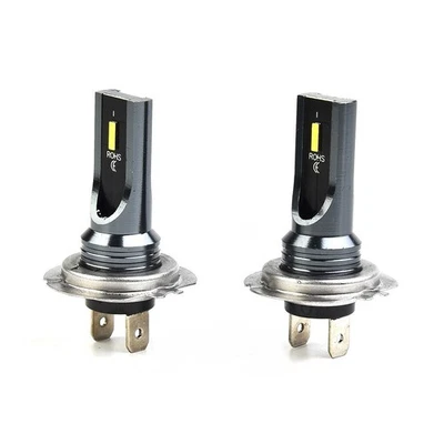 LED Headlight 2pcs/Set 1860 Chips 7500 Lm Bulb Hi/Low Bulbs Error - Image 1 of 4