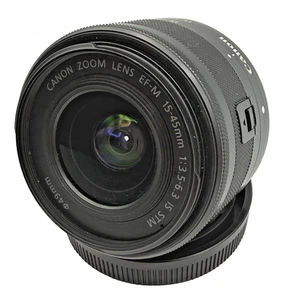 Canon EF-M 15-45mm F3.5-6.3 IS STM Lens for EOS-M Mirrorless Digital Camera - Picture 1 of 21