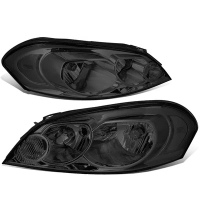Juego de faros/lámparas de parachoques de esquina transparente carcasa ahumada para Chevy Impala 2006-2016 Foto 1 de 4