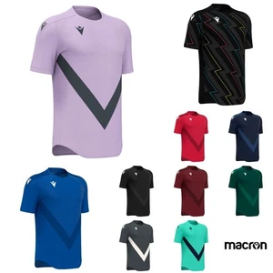 SHIRT FOOTBALL SOCCER VOLLEYBALL WISP - SS - MACRON - Size 3XS - 5XL - Picture 1 of 23