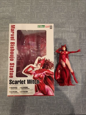Figura Bruja Escarlata Kotobukiya Bishoujo de Marvel Comics X-Men con Caja 7.5" Foto 1 de 4