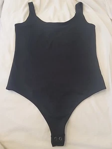 Express Body Contour Bodysuit Women’s Medium Thong Black - Picture 1 of 7