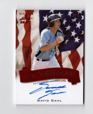 2012 Leaf Ultimate Draft All American /5 David Dahl #AA-DD1 - Image 1 of 2