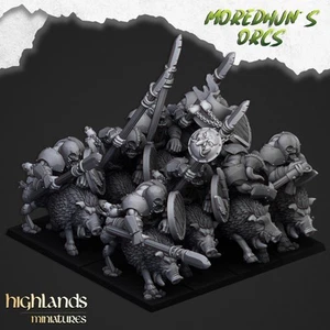Orcs Und Gobelins-Orcs Auf Wildschwein Mit Waschlanzen - Imagen 1 de 5