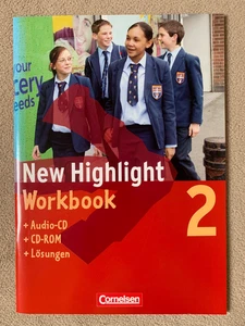 New Highlight 2  Workbook + Audio CD+ CD-Rom + Lösungen 2006 - Picture 1 of 7