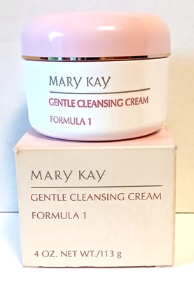 Creme de Limpeza Suave Mary Kay FÓRMULA 1 * 4 oz 1057 Descontinuado NOVO ESTOQUE ANTIGO - Imagem 1 de 4
