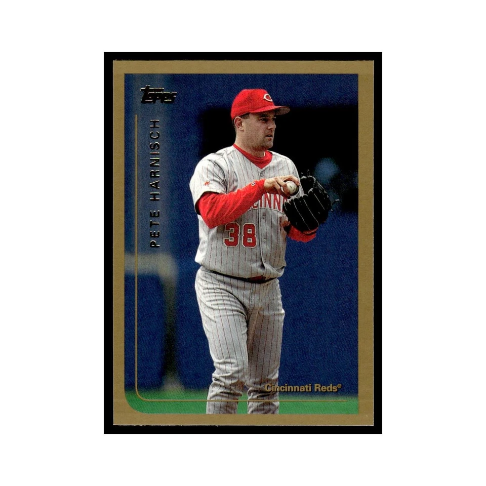 Pete Harnisch 1999 Topps #388 Cincinnati Reds Baseball Card NM - Image 1 of 3