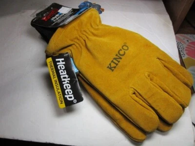 Guantes resistentes al agua Kinco 350HKP-L (grandes) aislamiento térmico cuero de vaca Foto 1 de 4
