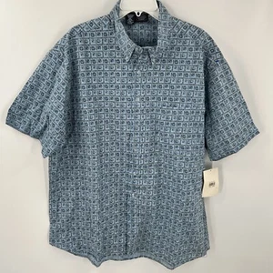maui trading company Hemd Herren Blau Kurzarm Knopfleiste Neu mit Etikett XXL HAWAII CAMP - Bild 1 von 9