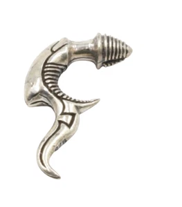 Tribal Kralle 925 Silber Ohrhänger Spirale Plug Dehner Taper Body Piercing - Bild 1 von 4