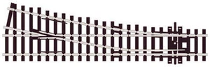 Peco SLE91 OO Gauge R/H Small Radius Electrofrog Turnout/Point - Picture 1 of 2