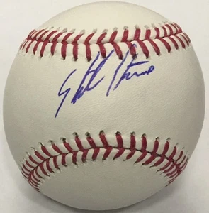 STARLIN CASTRO SIGNED RAWLINGS OMLB BASEBALL NEW YORK YANKEES CUBS - Picture 1 of 1