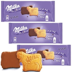 Milka Choco MOO Chocolate Covered Cookies 3 x 120g - Picture 1 of 1