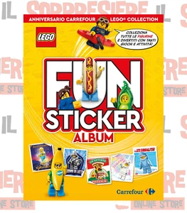 LEGO FUN STICKER - FIGURINE A SCELTA - CARREFOUR 2022 LEGO COLLECTION - Foto 1 di 49